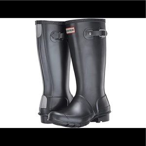Hunter Original Tall - Black Rainboots (Glossy)